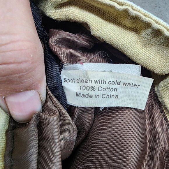 Kavu Bag Womens 11x8 Tan Cotton Mini Crossbody *Read* - Picture 6 of 14